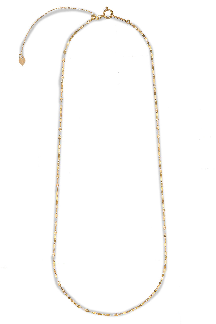 PLUS VENDOME STANDARD K10 チェーンネックレス (ゴールド, F) プラス ヴァンドーム ELLE SHOP PLUS VENDOME STANDARD K10 チェーンネックレス (ゴールド, F) プラス ヴァンドーム ELLE SHOP