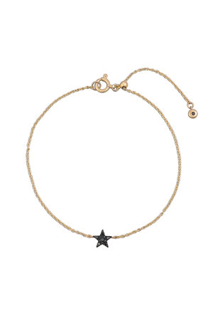 プラス ヴァンドーム/PLUS VENDOMEの" LUCKY STAR so black MICROTATTOO K10ブラックダイヤモンド ブレスレット"(150300/150302)