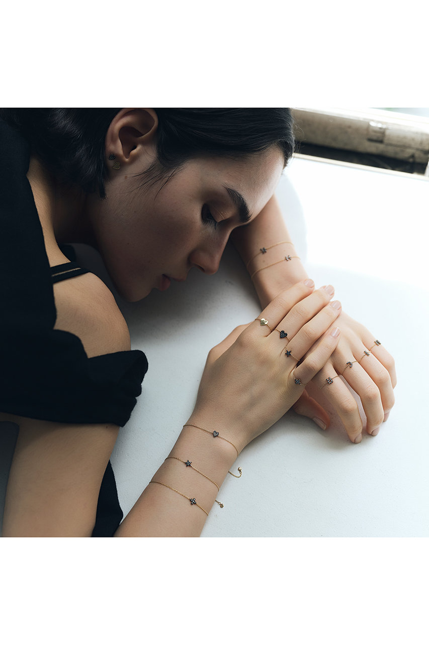 プラスヴァンドーム　MICROTATTOO K18リング PLUS VENDOME(プラス ヴァンドーム)｜K18 BIG LOVE MICROTATTOO リング