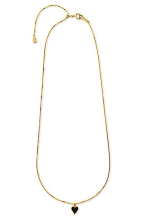 プラス ヴァンドーム/PLUS VENDOMEのMICROTATTOO_LOVE ネックレス black out(150200/150201)