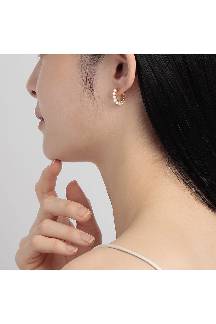 PLUS VENDOME(プラス ヴァンドーム)｜PEARL ピアス/ゴールド の通販