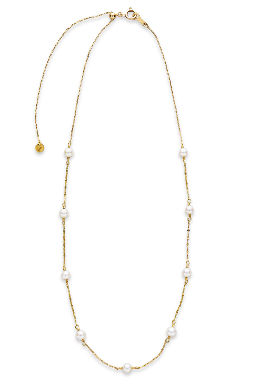 プラス ヴァンドーム/PLUS VENDOMEのPEARL K10 ネックレス(ゴールド/PTVN252740PF)