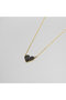 MICROTATTOO K10 ブラックダイヤモンド ネックレス BIG LOVE so black プラス ヴァンドーム/PLUS VENDOME