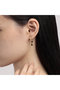 【ELLE SHOP限定】モノトーン キュービックジルコニアピアス プラス ヴァンドーム/PLUS VENDOME