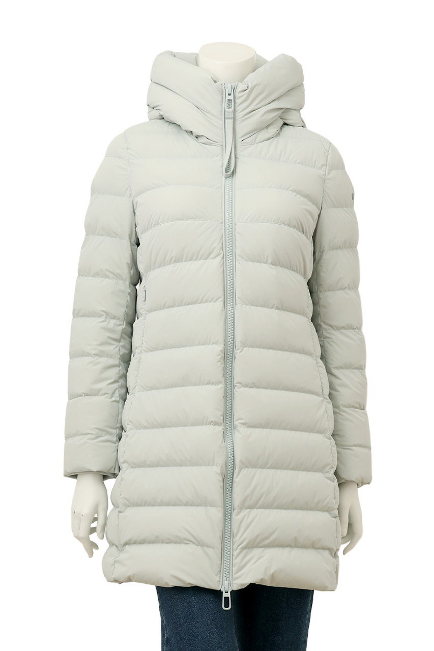 DUNO(デュノ)｜CELLINI フーディーダウンコート/グレー の通販