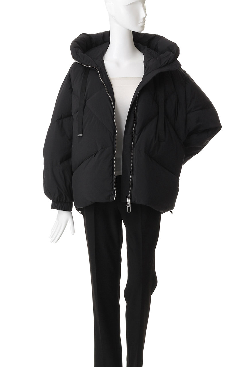 DUNO(デュノ)｜PEGGIE フーディキルトショートダウン/ホワイト の通販