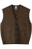 5G SHETLANDテイスト ウールベスト