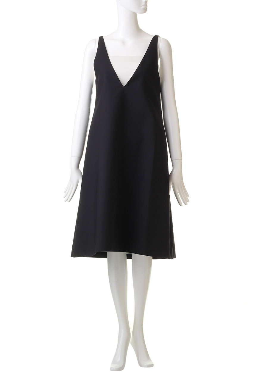 ✿バウト　ウーステッドドスキン　ミドルドレス✿サイズ1 ダークネイビー新品未使用 BOWTE(バウト)｜ウーステッド ドスキン ミドルドレス/ダークネイビー