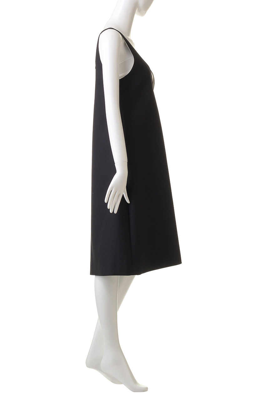 ✿バウト　ウーステッドドスキン　ミドルドレス✿サイズ1 ダークネイビー新品未使用 BOWTE(バウト)｜ウーステッド ドスキン ミドルドレス/ダーク