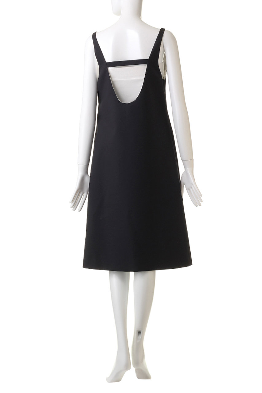 ✿バウト　ウーステッドドスキン　ミドルドレス✿サイズ1 ダークネイビー新品未使用 BOWTE(バウト)｜ウーステッド ドスキン ミドルドレス/ダークネイビー