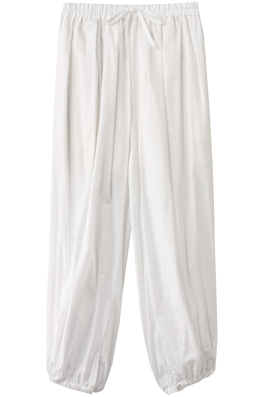 BOWTE SUPIMA COTTON バロンハーレムパンツ (ホワイト, F) バウト ELLE SHOP BOWTE SUPIMA COTTON バロンハーレムパンツ (ホワイト, F) バウト ELLE SHOP