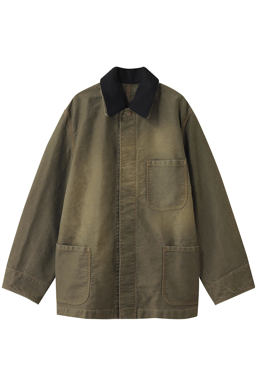 BOWTE MOLESKIN GERMANY VINTAGE WORK INSPIRED COVERALL (モカ, 0) バウト ELLE SHOP BOWTE MOLESKIN GERMANY VINTAGE WORK INSPIRED COVERALL (モカ, 0) バウト ELLE SHOP