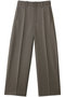 BLUEFACED WORSTED DRESS TROUSERS/トラウザーズ バウト/BOWTE ダークオーツ