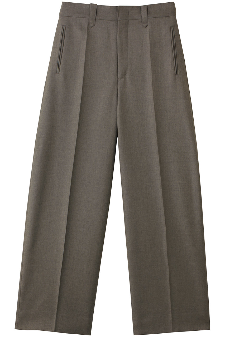 BOWTE BLUEFACED WORSTED DRESS TROUSERS/トラウザーズ (ダークオーツ, 1) バウト ELLE SHOP BOWTE BLUEFACED WORSTED DRESS TROUSERS/トラウザーズ (ダークオーツ, 1) バウト ELLE SHOP
