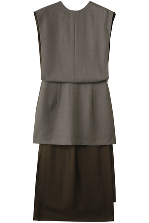 バウト/BOWTEのBLUEFACED WORSTED DRESS WITH LONG TRAIN/ドレス(110500/110503)