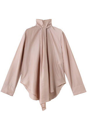 バウト/BOWTEのNYLON SILK WASHER KNOT LIKE BLOUSE/ブラウス(110400/110403)