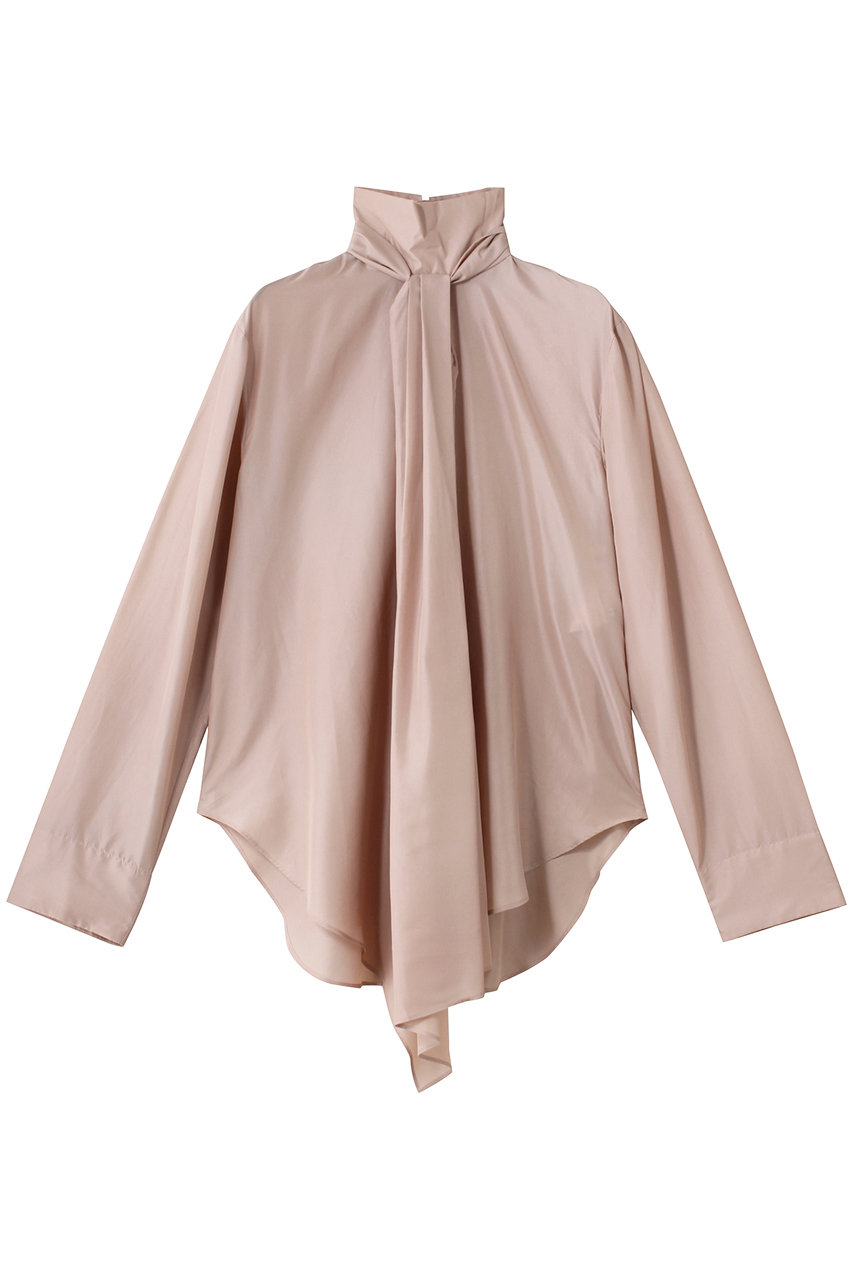 BOWTE NYLON SILK WASHER KNOT LIKE BLOUSE/ブラウス (オールドピンク, 0) バウト ELLE SHOP BOWTE NYLON SILK WASHER KNOT LIKE BLOUSE/ブラウス (オールドピンク, 0) バウト ELLE SHOP
