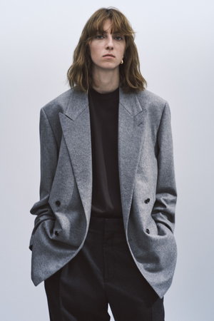 バウト/BOWTEのEXTRAFINE COLLEGE FLANNEL DOUBLE BREASTED TAILOR JK(110800/110801)