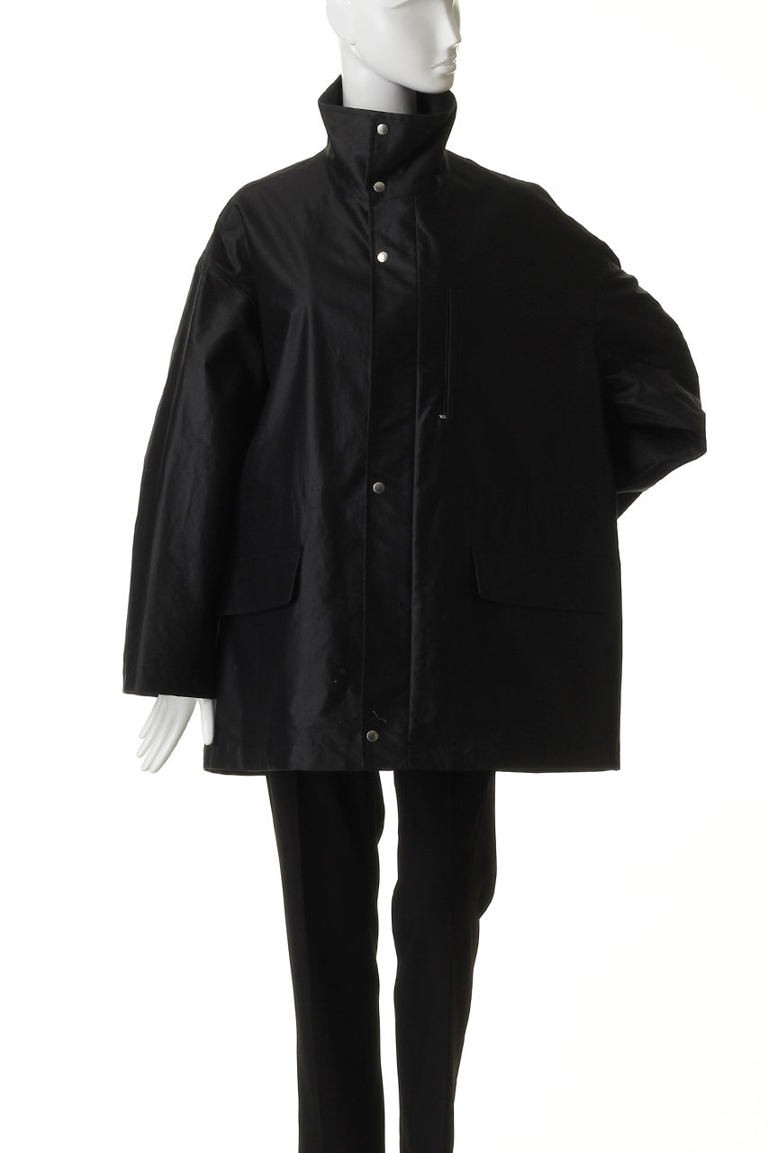 【新品】 バウト トレンチコート コットン ブラック 3 BOWTE コート BOWTE(バウト)｜TECHNICAL COTTON FIELD COAT/ブラック の通販