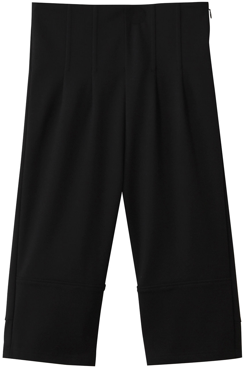 バウト/BOWTEのVISCOSE PONCH JERSEY HIGH RISE HALFPANTS(ブラック/261-04-0009)
