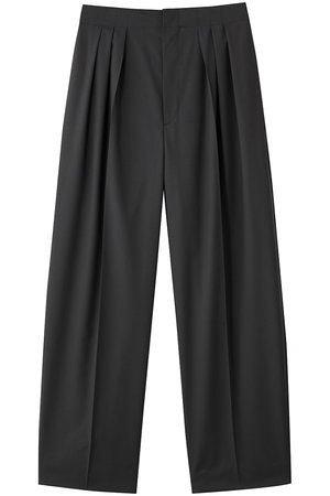 バウト/BOWTEのEXTRA FINE WORSTED TOROPICAL TUCKED RELAX WIDE PANTS(110600/110601)