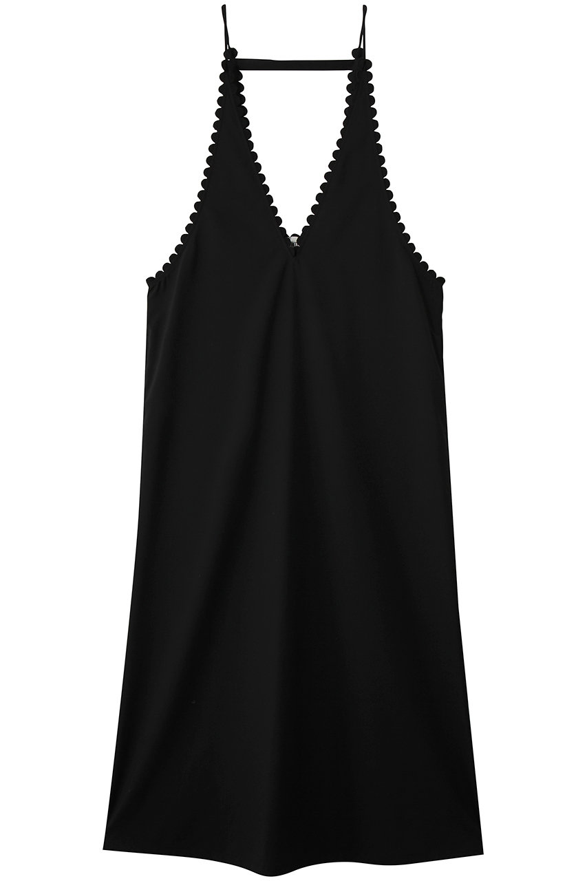バウト/BOWTEのEXTRA FINE WORSTED TOROPICAL FLOOR LENGTH DRESS(ブラック/261-09-0003)