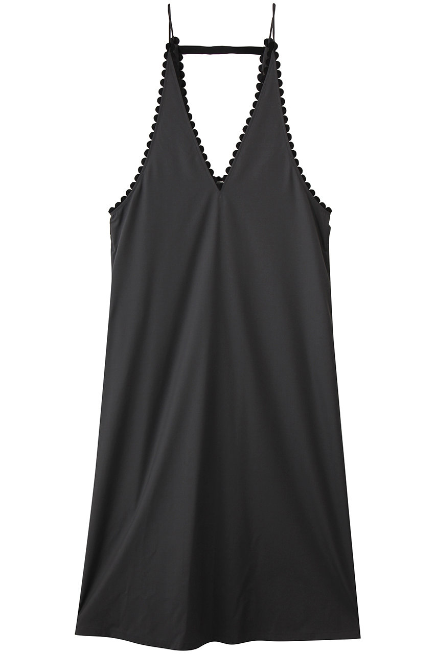 バウト/BOWTEのEXTRA FINE WORSTED TOROPICAL FLOOR LENGTH DRESS(トップダイチャコール/261-09-0003)