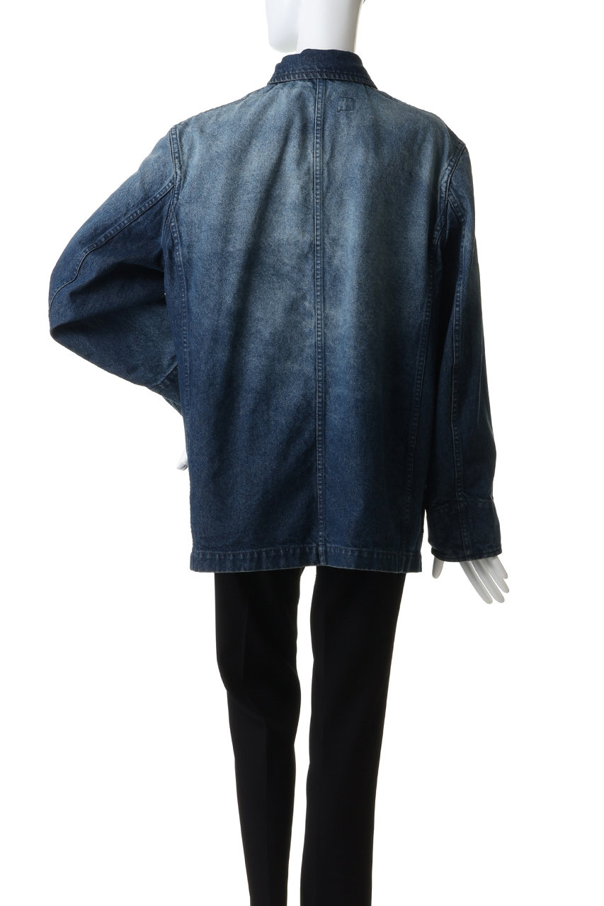 BOWTE(バウト)｜DENIM COVER ALL JK FADE BLEACH BLUE/ブルー