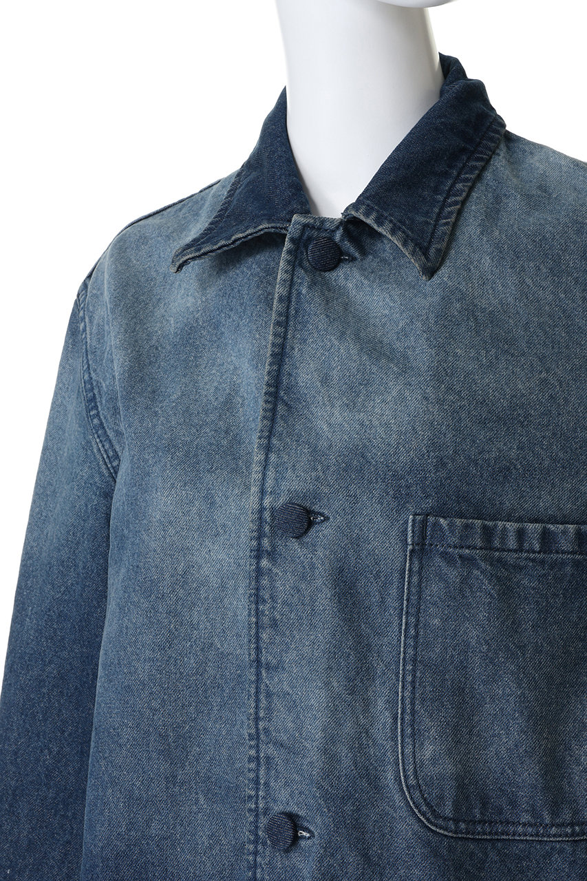 BOWTE(バウト)｜DENIM COVER ALL JK FADE BLEACH BLUE/ブルー