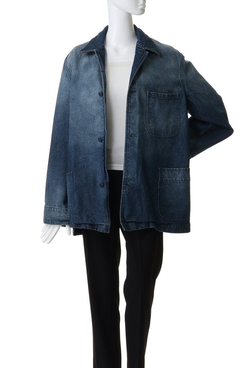 BOWTE(バウト)｜DENIM COVER ALL JK FADE BLEACH BLUE/ブルー