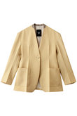 ITALIAN FABRIC SLUB YARN NCL JACKET