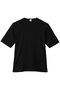 ORGANIC RIB DRY JERSEY PADDED SHOULDER-T バウト/BOWTE ブラック