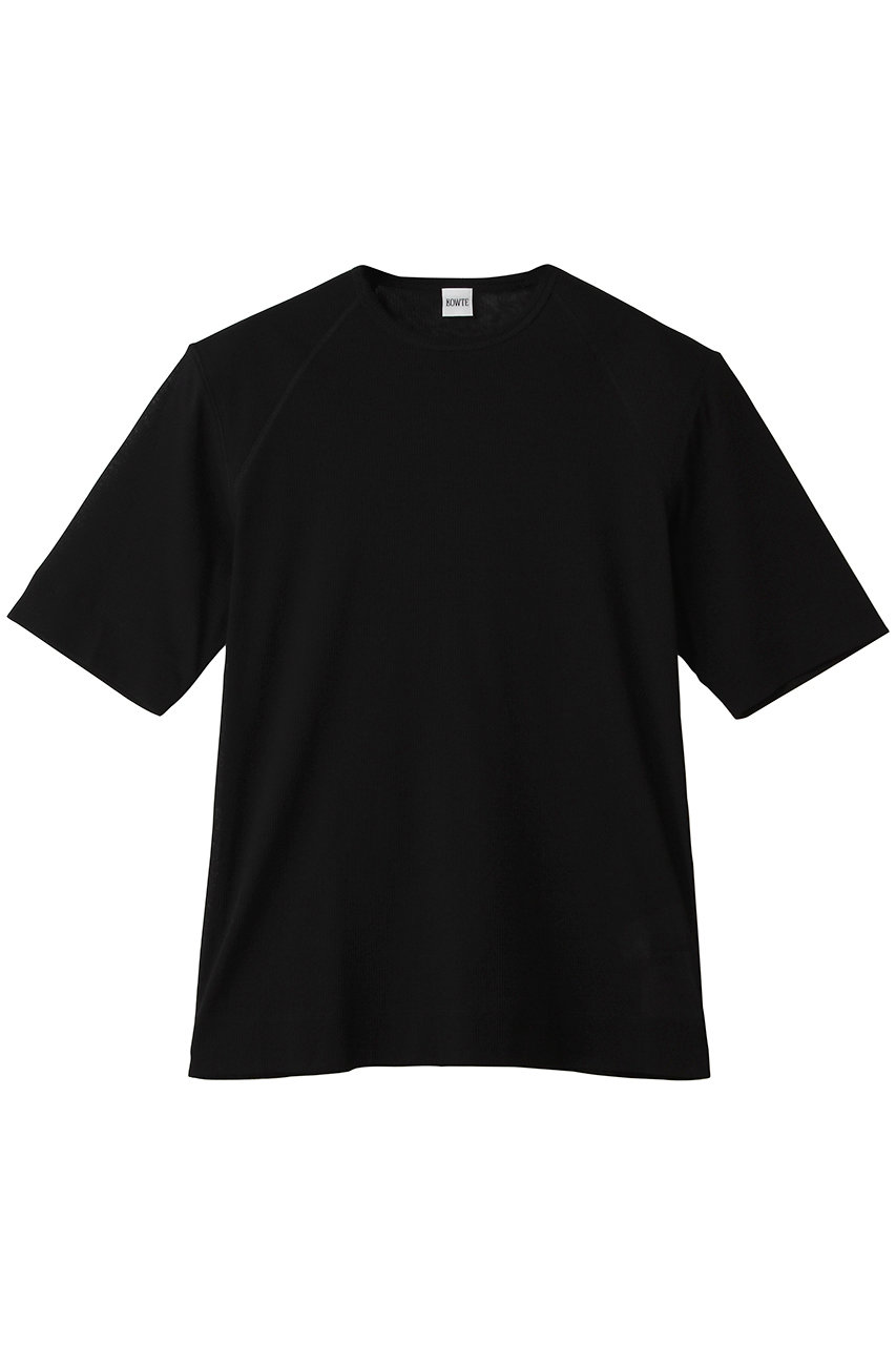 バウト/BOWTEのORGANIC RIB DRY JERSEY PADDED SHOULDER-T(ブラック/261-02-0002)