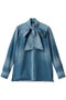 LIGHT DENIM BOW TIE SHIRTS バウト/BOWTE ブリーチ