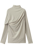 EXTRA FINE WOOL JERSEY DRAPED TOPS バウト/BOWTE