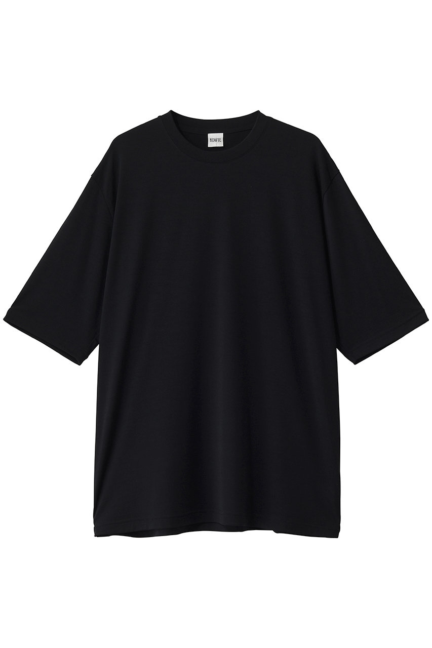 バウト/BOWTEのEXTRA FINE WOOL JERSEY TEE(ブラック/262-02-0005)
