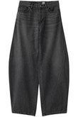 SEA ISLAND COTTON DENIM LOW CURVY PANTS