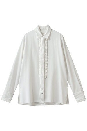 バウト/BOWTEのFINE COUNT COTTON PIECE DYE BOWTIE FRILL(110400/110403)