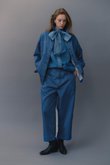 PIGMENT DYE WASHED ZIP 2WAY BOTTOMS バウト/BOWTE