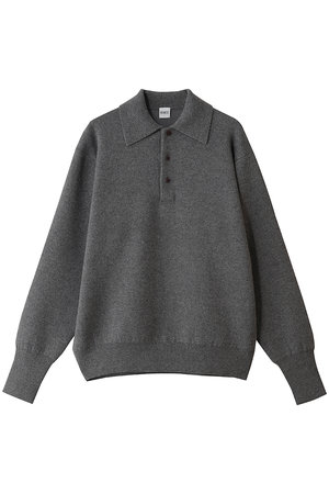 バウト/BOWTEのWOOL CASHMERE MELANGE POLO KNIT(110300/110301)