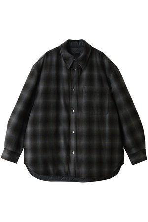 バウト/BOWTEのITALIAN FABRIC OMBRE CHECK QUILTING SHIRTS(110400/110403)