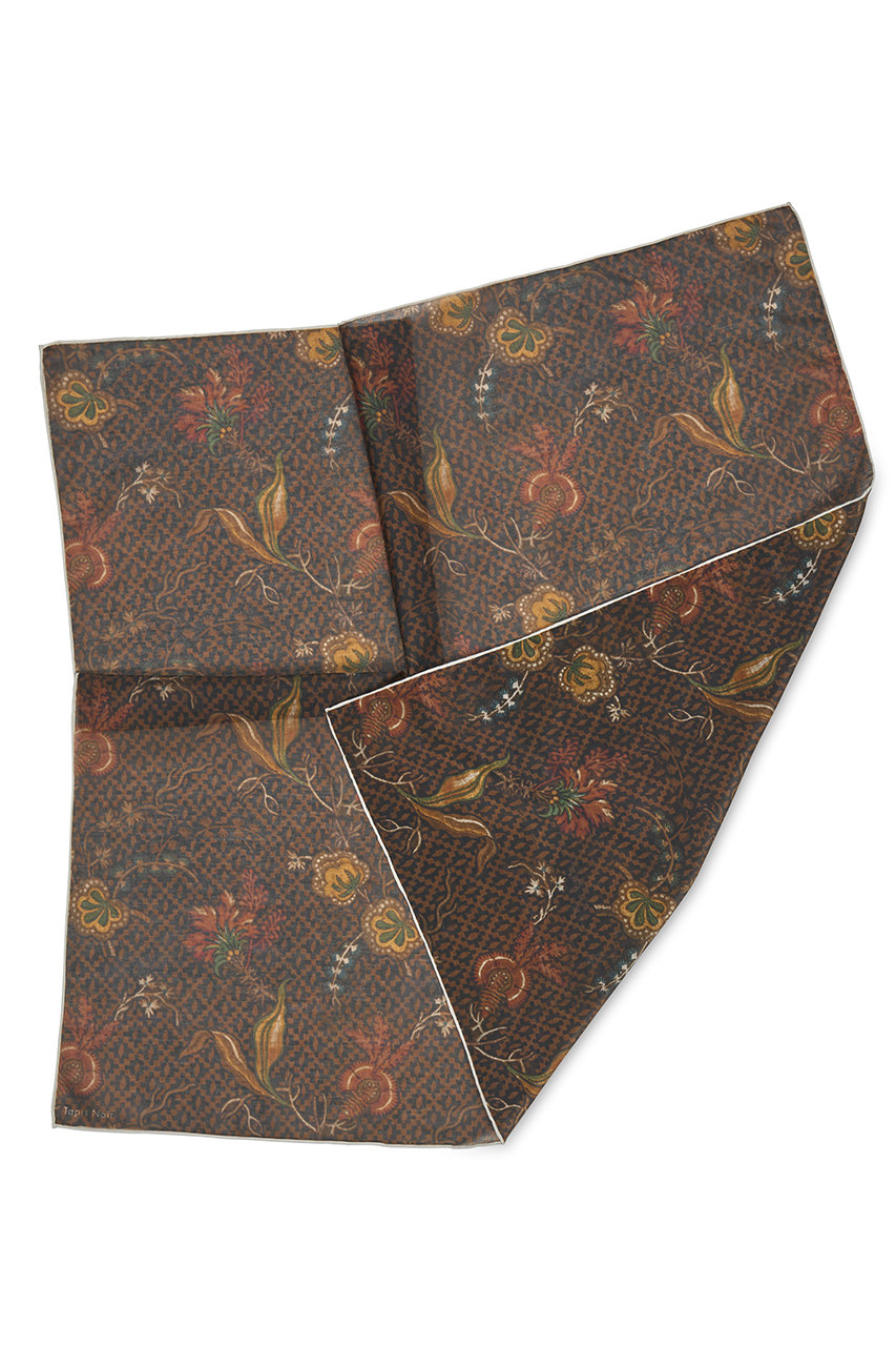 タピ ノワール/Tapis NoirのLight スカーフ(ブラウン（Demi）/TN25020501)