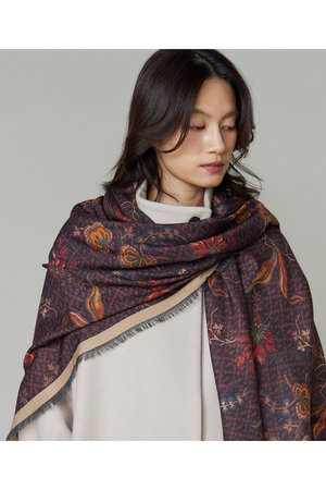 タピ ノワール/Tapis NoirのLarge スカーフ(140100/140101)