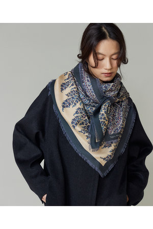 タピ ノワール/Tapis Noirの【予約販売】Large スカーフ(140100/140101)