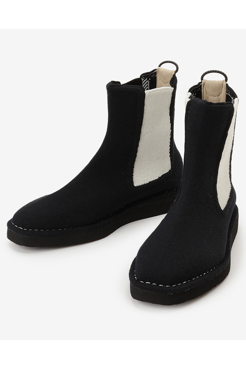 Offen(オッフェン)｜squareboots-CHELSEA/BLACK の通販｜ELLESHOP