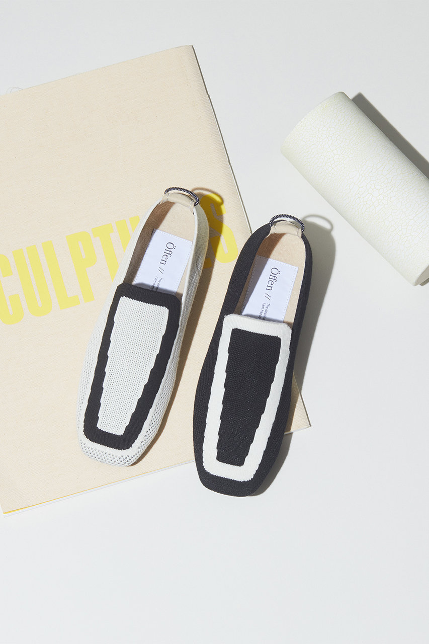 Offen(オッフェン)｜square-LINEFER/WHITE の通販｜ELLESHOP