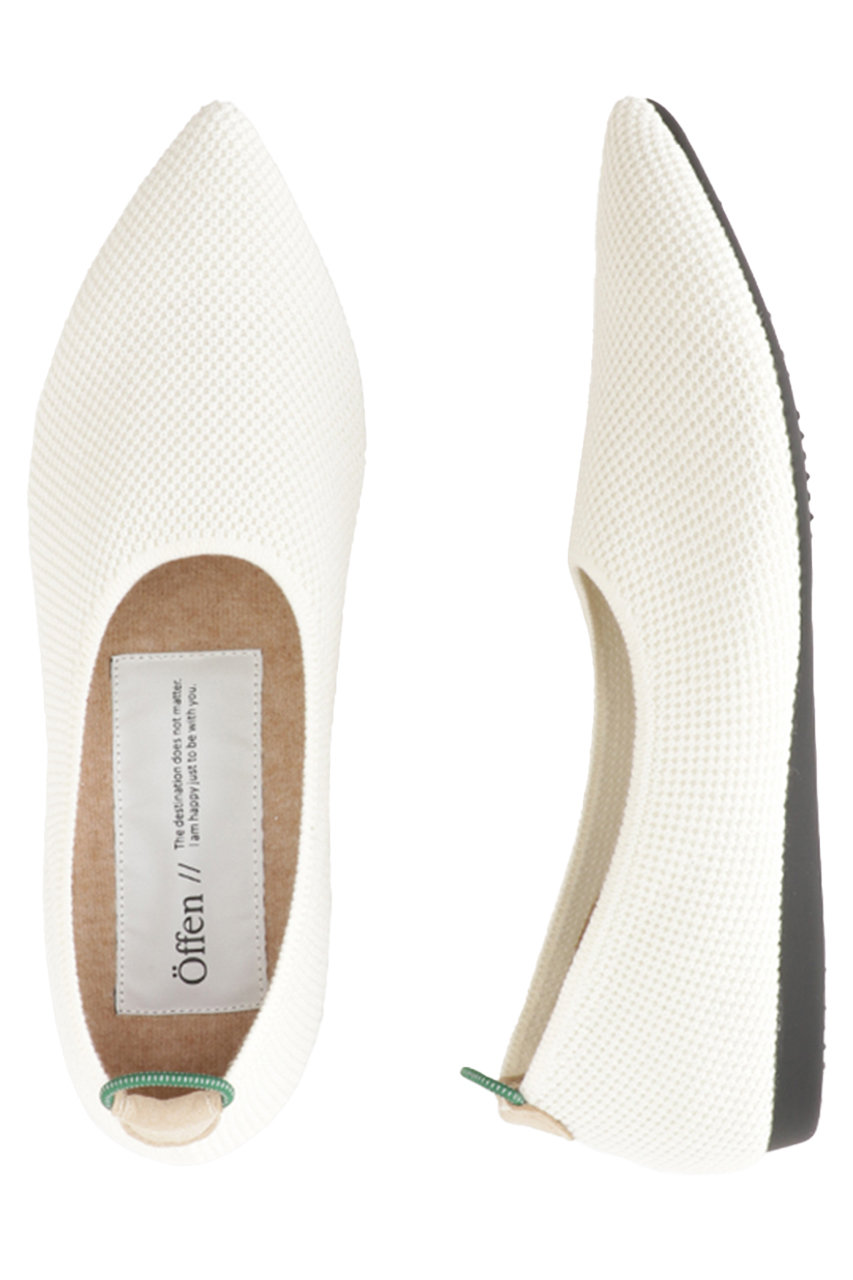 Offen pointed-SIMP (WHITE, 36(23cm)) オッフェン ELLE SHOP Offen pointed-SIMP (WHITE, 36(23cm)) オッフェン ELLE SHOP