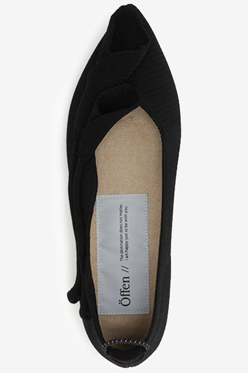 Offen(オッフェン)｜pointed-Callalily/BLACK の通販｜ELLESHOP・(エル