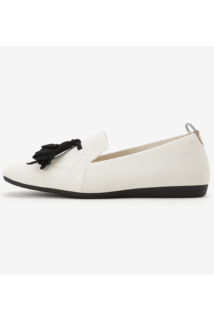 極美品 Offen オッフェン square-SHELL フラットパンプス Offen(オッフェン)｜square-LILYOFTHEVALLEY/WHITE の通販｜ELLESHOP