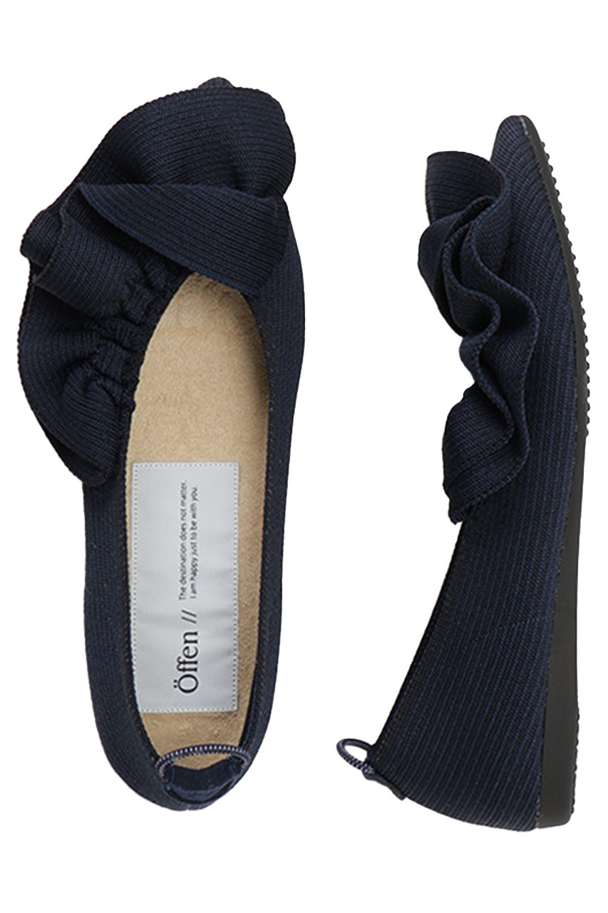 オッフェン/Offenのpointed-CroissantTwist(NAVY/O26WPO-0056)